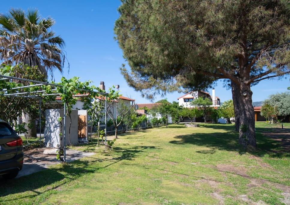 Traditionelles Appartement Athos Shadow Am Meer Paralia Sikias Luaran gambar
