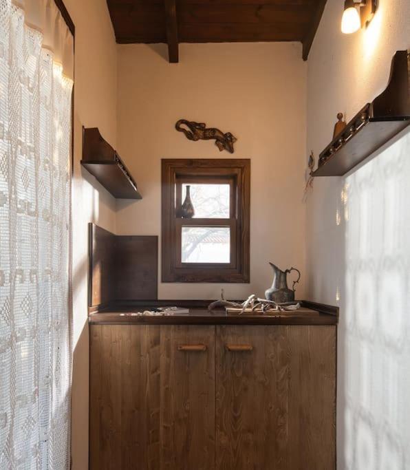 Traditionelles Appartement Athos Shadow Am Meer Paralia Sikias Luaran gambar