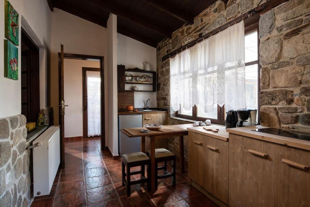 Traditionelles Appartement Athos Shadow Am Meer Paralia Sikias Luaran gambar